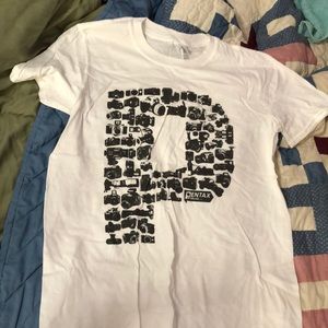Pentax camera t-shirt
